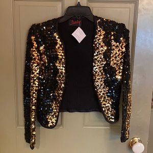 Original funky Vintage 1980 retro Sparkle jacket-